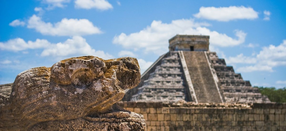 chichen itza. primo viaggi in messico