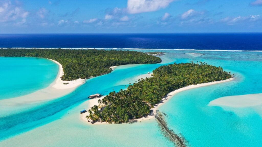 One foot Island Isole Cook. Viaggi di nozze combinati